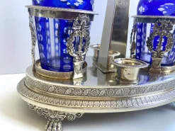 Pamono Condiment Holder in Silver, 1800><noscript><img width=