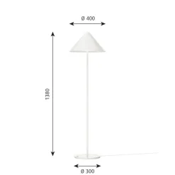 Pamono Cone Floor Lamp by Louis Poulsen><noscript><img width=
