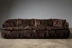 Hot Pamono Confidential 3-Seater Sofa, 2-Seater Sofa and Lounge Chair attributed to Alberto Rosselli for Saporiti, 1970s, Set of 3