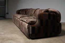 Hot Pamono Confidential 3-Seater Sofa, 2-Seater Sofa and Lounge Chair attributed to Alberto Rosselli for Saporiti, 1970s, Set of 3