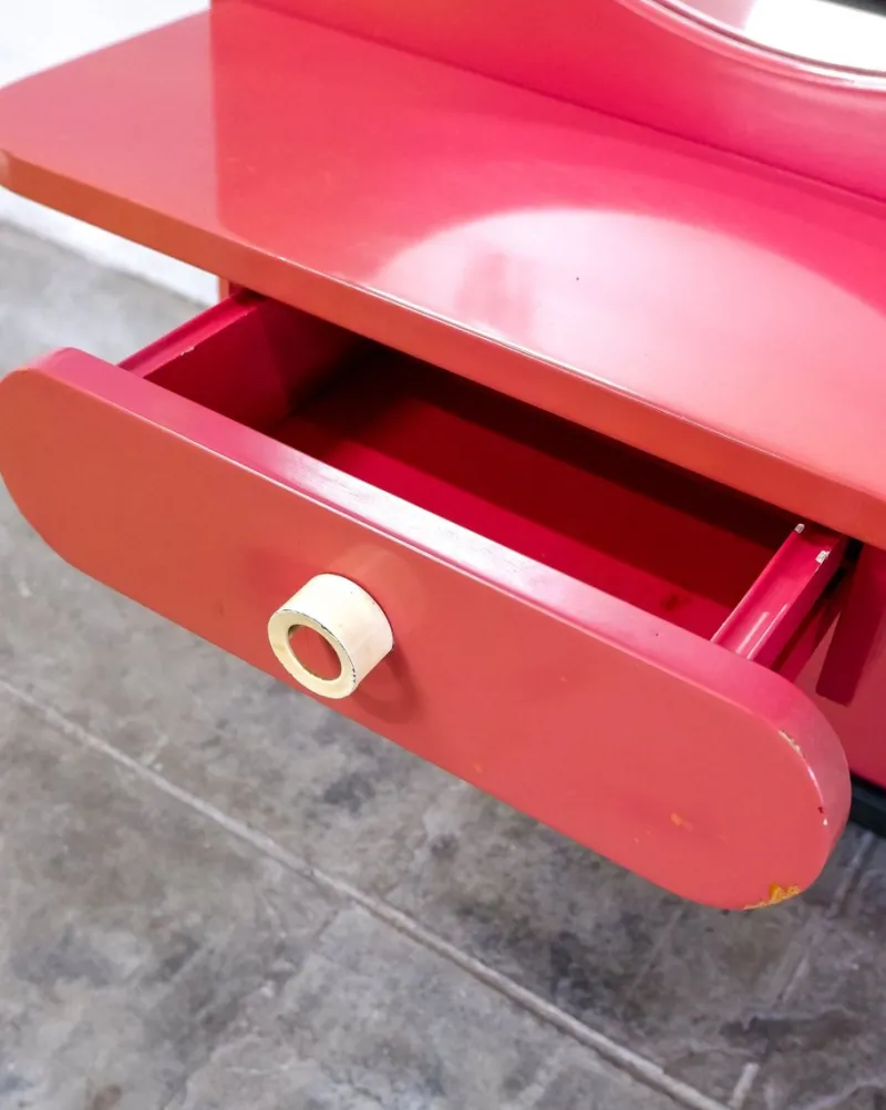 Pamono Console Mirror from Fratelli Sbrilli, 1980s> Mirrors