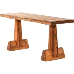 Pamono Console Table in Acid-Stained Pine attributed to Axel Einar Hjorth, 1932> Console Tables