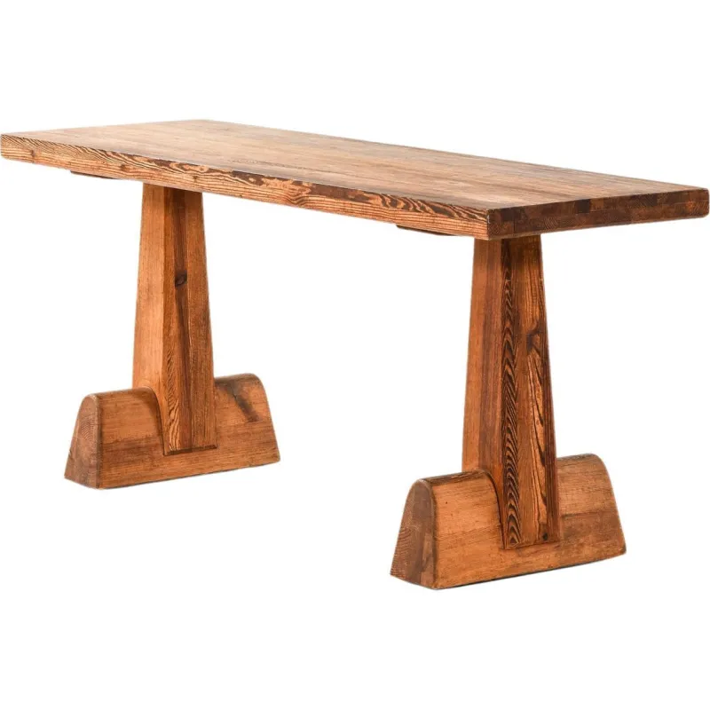 Pamono Console Table in Acid-Stained Pine attributed to Axel Einar Hjorth, 1932> Console Tables