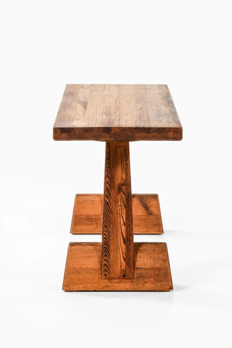 Pamono Console Table in Acid-Stained Pine attributed to Axel Einar Hjorth, 1932> Console Tables