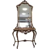 Sale Pamono Console Table with Carved Mirror, 1920s