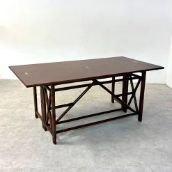 Hot Pamono Console with Flap from Lyda Levi for McGuire, 1970s