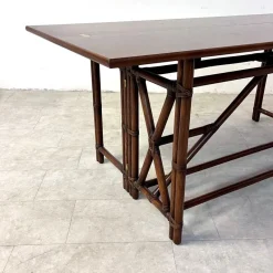 Hot Pamono Console with Flap from Lyda Levi for McGuire, 1970s