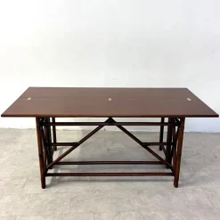 Hot Pamono Console with Flap from Lyda Levi for McGuire, 1970s