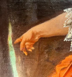 Pamono Constantino Sereno, Young Lady and Governess, Oil on Board, 1875><noscript><img width=