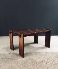 Pamono Constructivist Oak Dining Table, Belgium, 1960s> Dining Tables & Sets