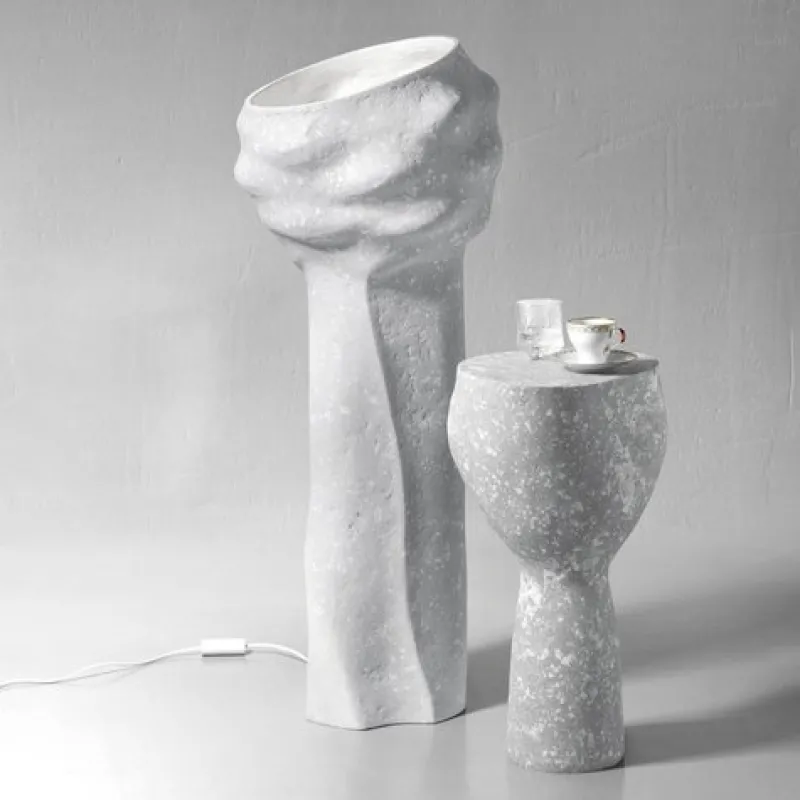 Pamono Contemporary Concrete Accent Floor Lamp by Donatas> Floor Lamps