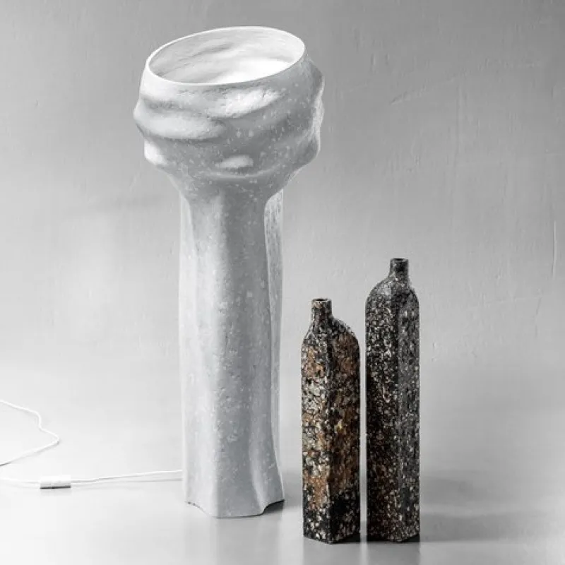 Pamono Contemporary Concrete Accent Floor Lamp by Donatas> Floor Lamps