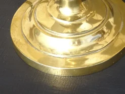 Pamono Copper Bedside Lamps, 1890s, Set of 2><noscript><img width=