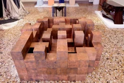 Online Pamono Copper Cubes by Paul Kelley, Set of 10