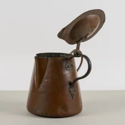 Sale Pamono Copper Jug ​​with Lid and Handles, Early 20th Century