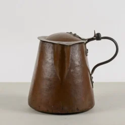 Sale Pamono Copper Jug ​​with Lid and Handles, Early 20th Century