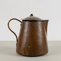 Sale Pamono Copper Jug ​​with Lid and Handles, Early 20th Century