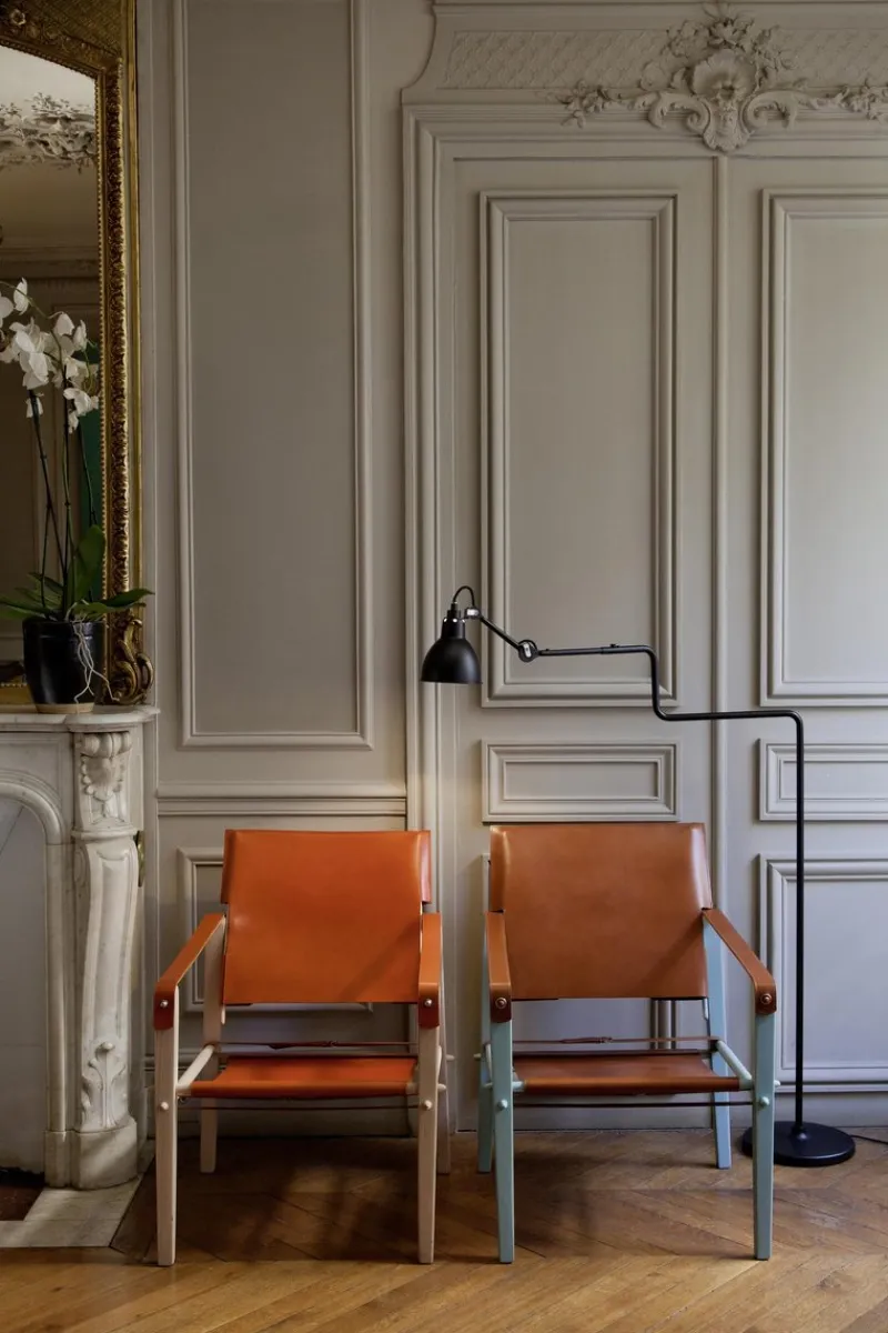Online Pamono Copper Lampe Gras N° 411 Floor Lamp by Bernard-Albin Gras