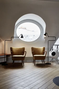 Online Pamono Copper Lampe Gras N° 411 Floor Lamp by Bernard-Albin Gras