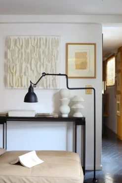 Online Pamono Copper Lampe Gras N° 411 Floor Lamp by Bernard-Albin Gras