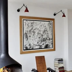 Pamono Copper Lampe Gras N° 304 L40 Wall Lamp by Bernard-Albin Gras><noscript><img width=