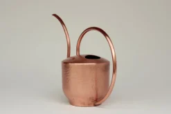 Pamono Copper Watering Can for Window Plants in the style of Bauhaus from Eugen Zint, 1960s><noscript><img width=