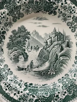 New Pamono Copperplate Style Burgenland Dinner Service from Villeroy & Boch, 1960s, Set of 28
