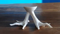 Clearance Pamono Coq en Páte Egg Cup from Volokhova Porcelain