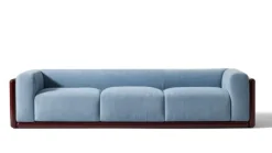 Clearance Pamono Cornaro Three Seater Sofa by Carlo Scarpa for Cassina