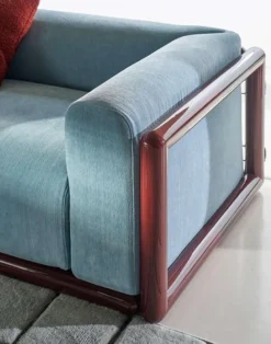 Clearance Pamono Cornaro Three Seater Sofa by Carlo Scarpa for Cassina