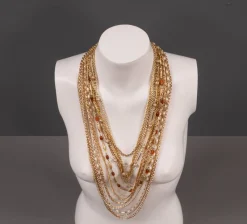 Pamono Costume Jewelry Necklace by GM, 1970s> Necklaces