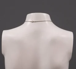Hot Pamono Costume Necklace with a Green Nephrite Jade Heart, 1960s