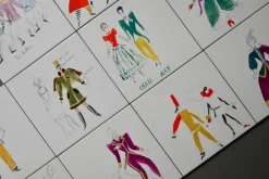 Online Pamono Costumes Ceramic Tiles by Giò Ponti for Bardelli Ceramica, 1980, Set of 14