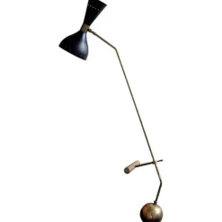 Clearance Pamono Counterbalance Brass Desk Lamp
