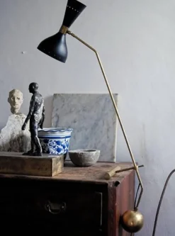 Clearance Pamono Counterbalance Brass Desk Lamp