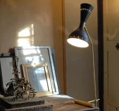 Clearance Pamono Counterbalance Brass Desk Lamp