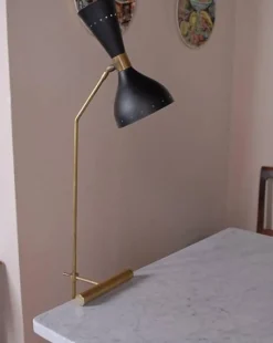 Clearance Pamono Counterbalance Brass Desk Lamp