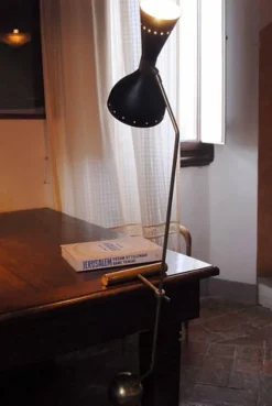 Clearance Pamono Counterbalance Brass Desk Lamp