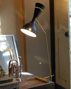 Clearance Pamono Counterbalance Brass Desk Lamp