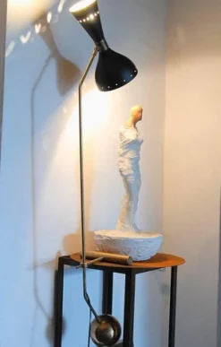 Clearance Pamono Counterbalance Brass Desk Lamp