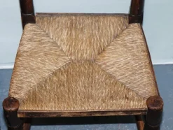 Clearance Pamono Country House Dining Chairs in Oak, Set of 4