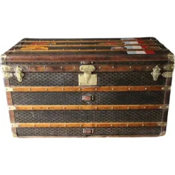 Discount Pamono Courier Trunk from Goyard, 1920s
