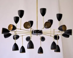 Sale Pamono Courtney Branching Brass Chandelier by Silvio Piattelli