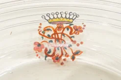 Outlet Pamono Craft Blown Glass Dish, Spain