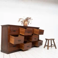 Pamono Craft Cabinet with Drawers, France, 1900s><noscript><img width=