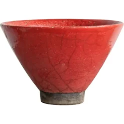 Pamono Craquelé Glazed Sang De Boeuf Bowl, 1930s> Bowls