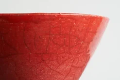 Pamono Craquelé Glazed Sang De Boeuf Bowl, 1930s><noscript><img width=
