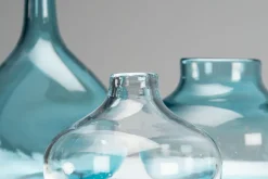 Pamono Crazy Bottles Vases by Claude and Florence Morin, Dieulefit, France, 1970s, Set of 4><noscript><img width=