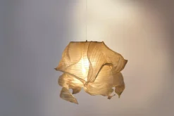 Pamono Cream Nebula Pendant Lamp by Mirei Monticelli