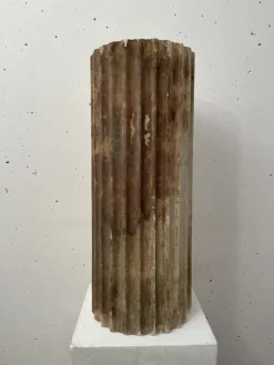 Outlet Pamono Cream Plaster Column, 1890s